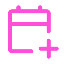 calendar_add_on_64dp_FF4FD8_FILL0_wght400_GRAD0_opsz48
